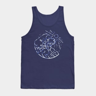 great wave Tank Top